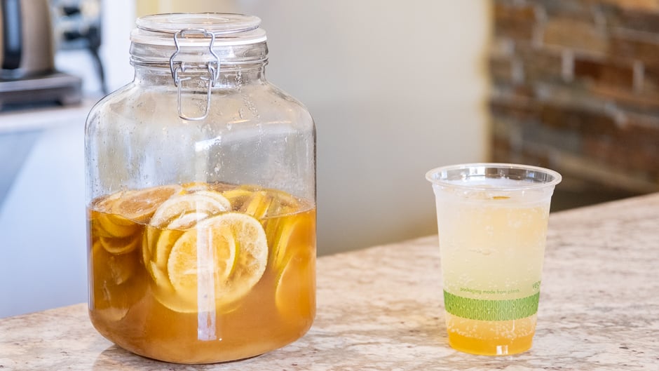 Local honey lemonade