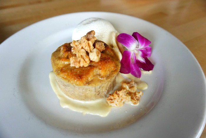 d.k. Steak House (Dessert) - Local Apple Banana & Choc Chip Bread Pudding w Tahitian Vanilla Bean Ice Cream