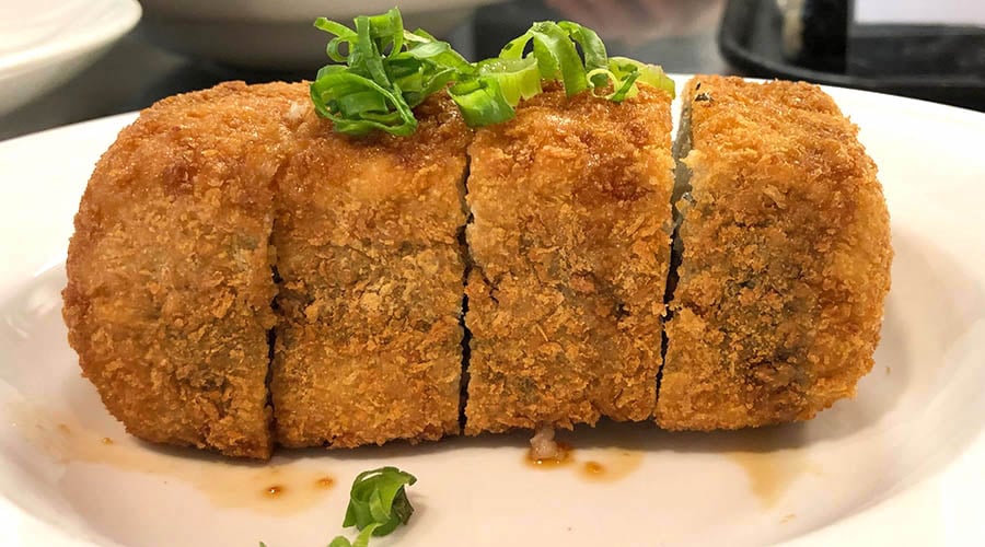 golden brown and delicious: deep-fried spam musubi