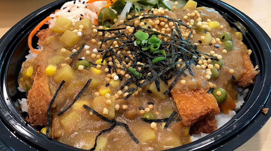 Katsu curry bowl