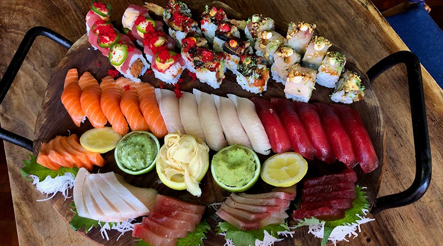 Doraku deluxe platter