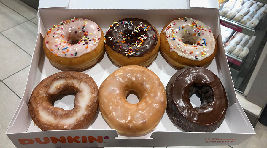 Dunkin' Donuts six pack