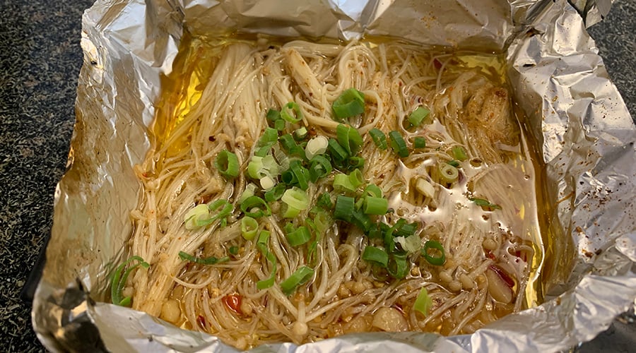 enoki mushroom