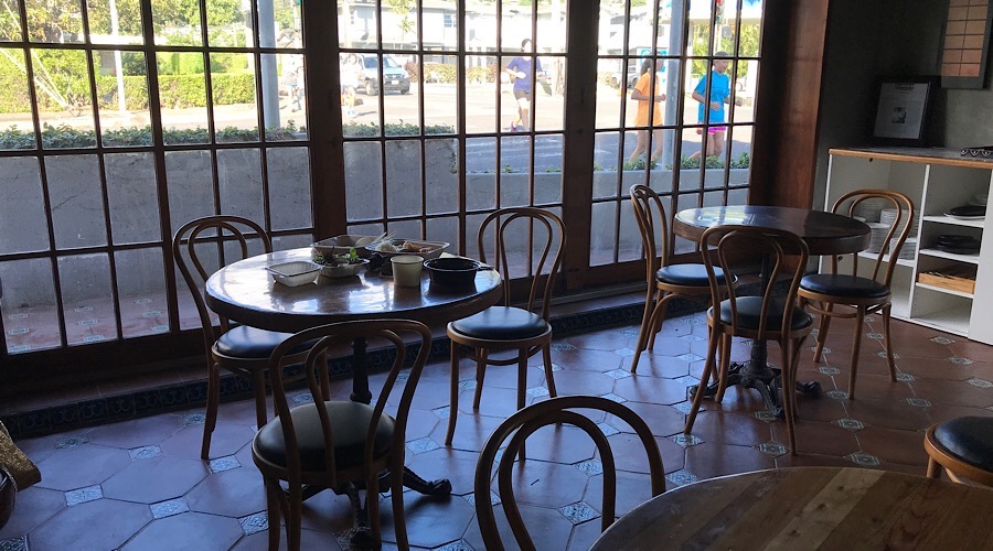 the dining room at feast