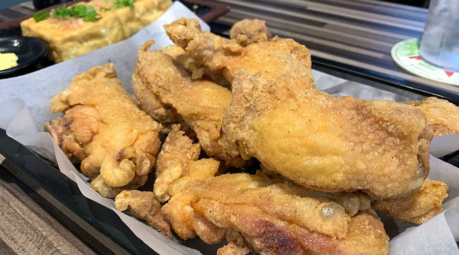 Hanagasa Inn fried chicken