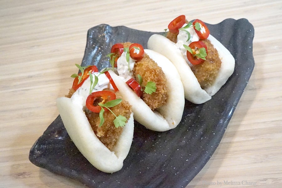 adobo headcheese bao buns