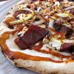 INFERNO'S WOOD FIRE PIZZA: Pepperoni, cheese and pepperoni, sausage and mushroom pizzas, all made to order in a kiawe wood-fired oven