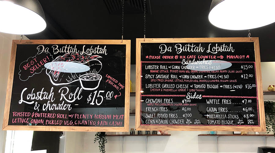 Jolene's Market menu