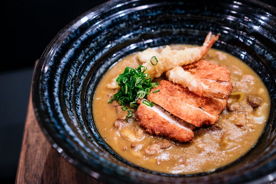 TsuruTon curry udon deluxe
