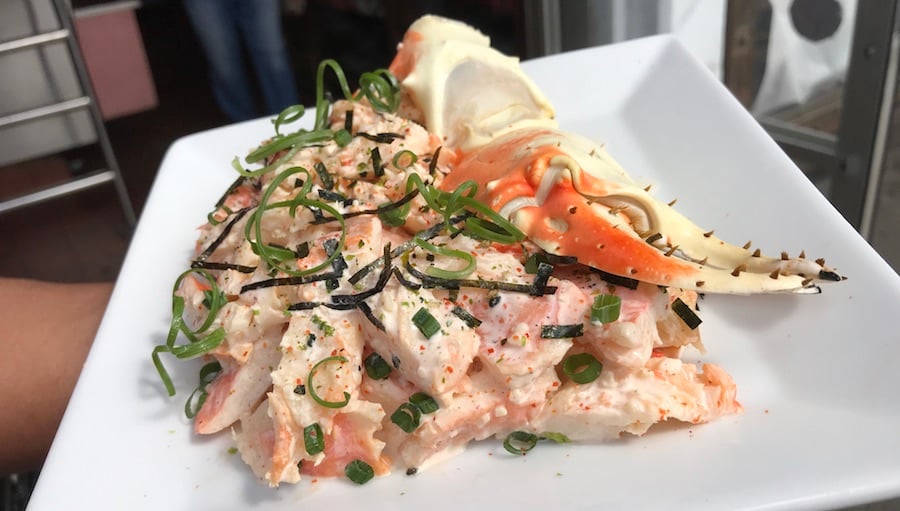 King crab poke