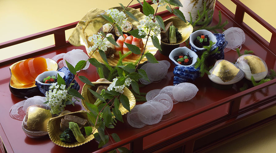 A six-Michelin-star chef is cooking Kyoto kaiseki in March