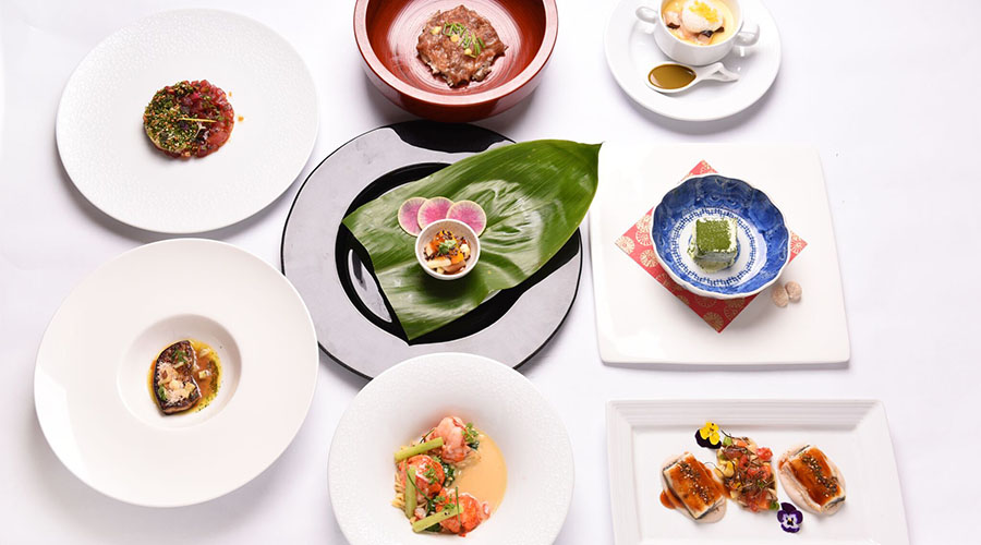 A six-Michelin-star chef is cooking Kyoto kaiseki in March