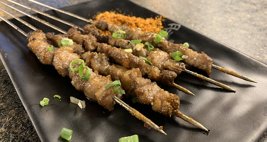 lamb skewer