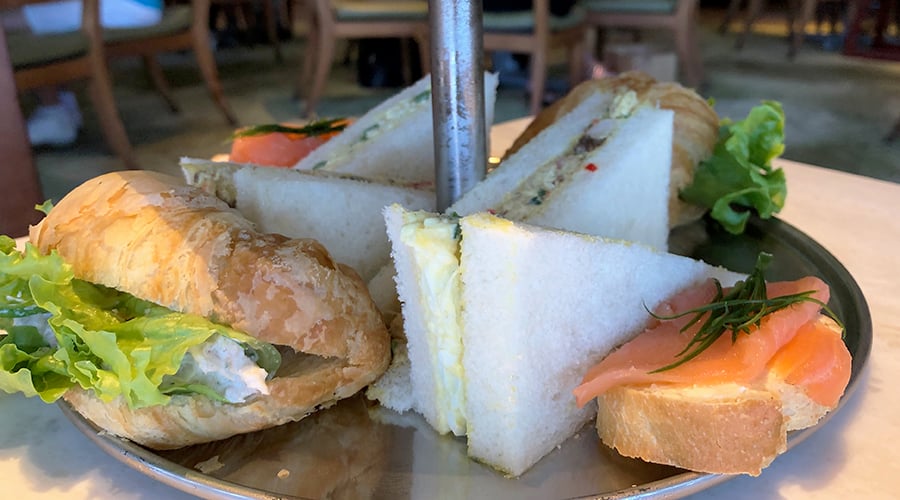 Mariposa sandwiches