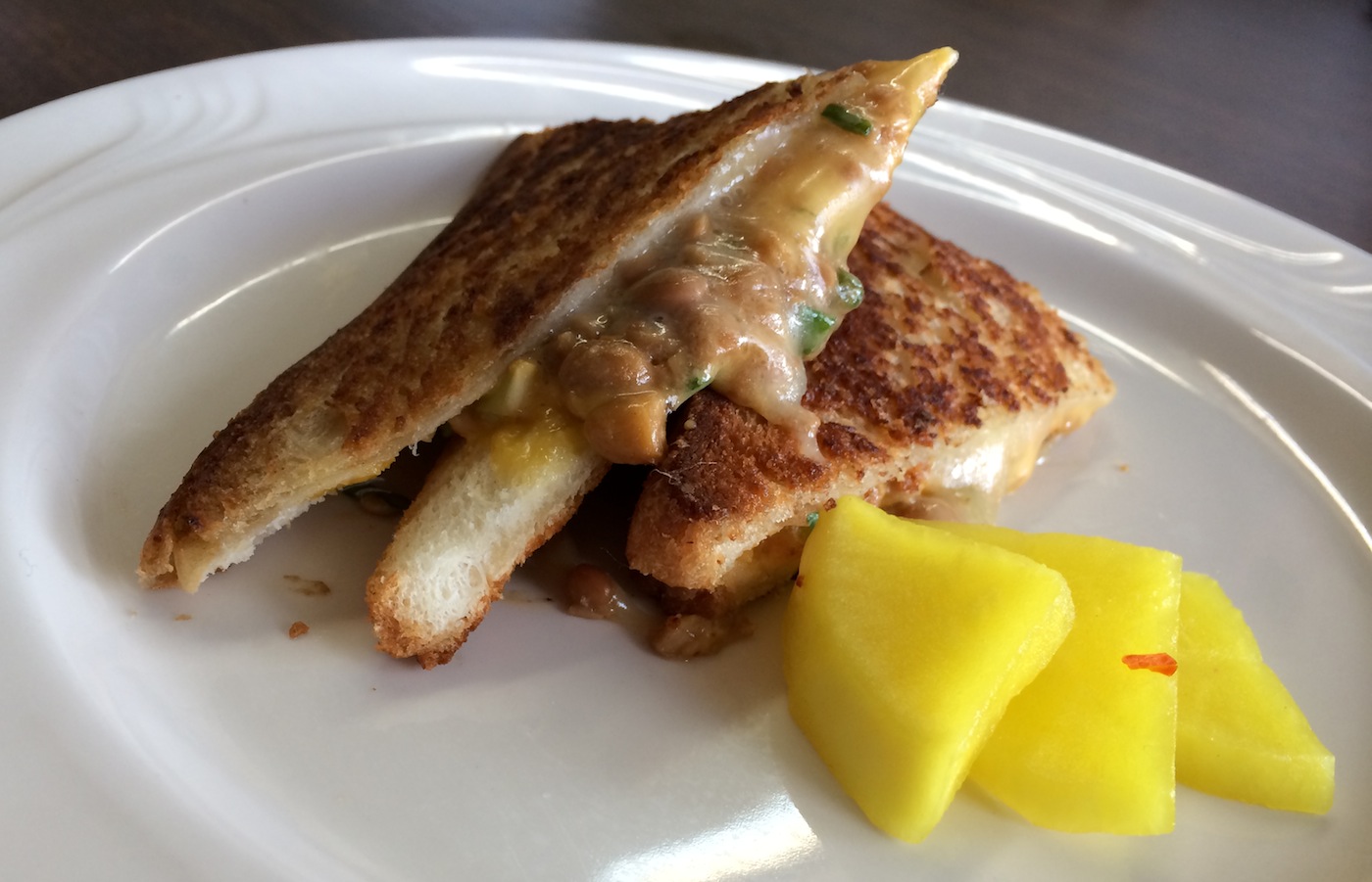 natto grilled cheese