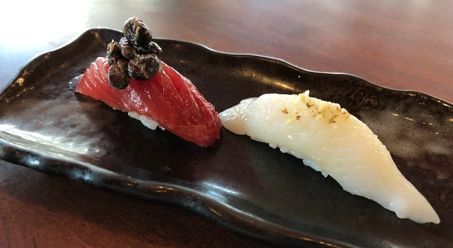 natto nigiri sushi