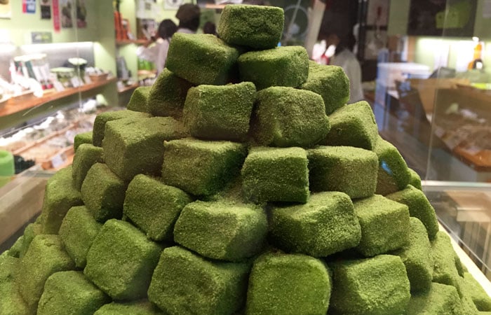 Kyoto is known for its green tea, so you know this is the real deal.