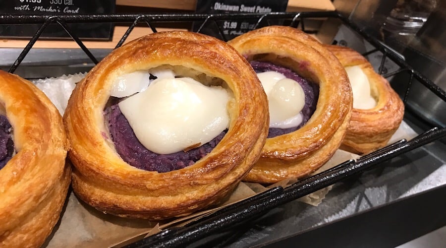 okinawa sweet potato tarts