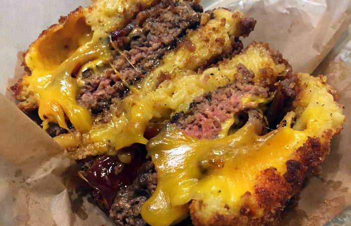 I like big buns and I cannot lie … especially when they’re made of deep fried mac and cheese.