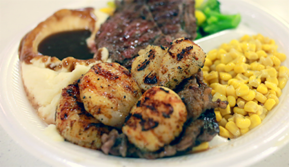 Droolworthy: Steak & Fish Company scallops