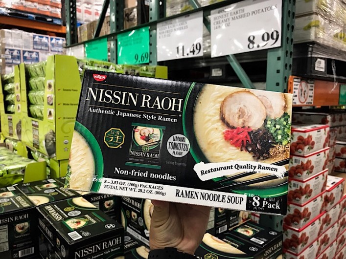 What I found at Costco Raoh tonkotsu ramen