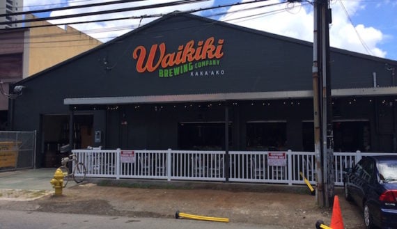Waikiki Brewing just opened a brewpub in Kakaako