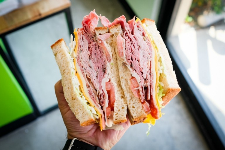 Droolworthy The Machete at Machete's Mean Sandwiches