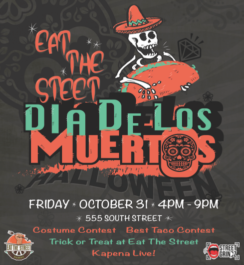 Eat the Street Dia de Los Muertos Poster