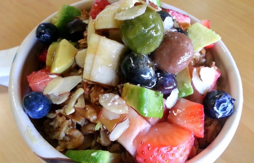 Ailana's acai bowl at Ailana Shave Ice