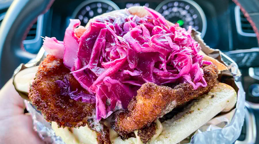 shaloha chicken schnitzel pita