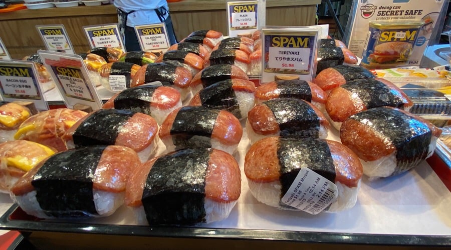 teriyaki spam musubi