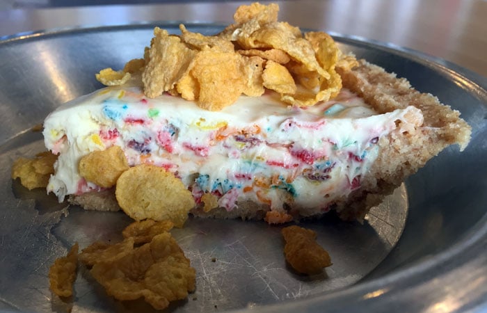 If cheesecake and pie had a baby, the Cereal Killer would result.