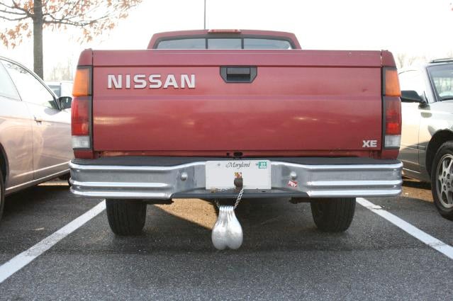 Truck nuts are just that — nuts