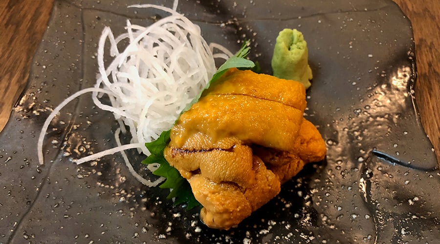 Uni sashimi