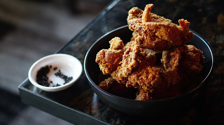 XO Restaurant fried chicken