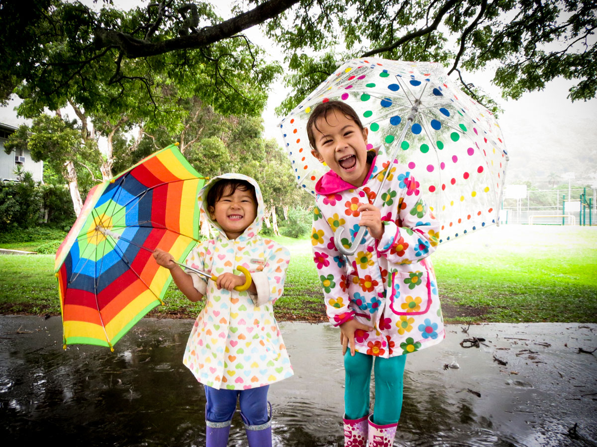 pictures of rainy season for kids