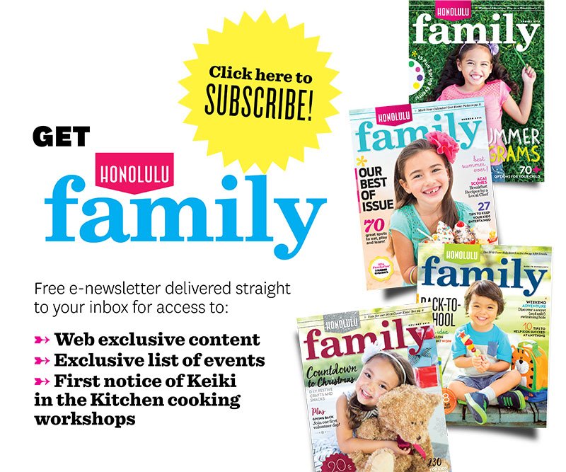Honolulu Family Enewsletter Subscribe