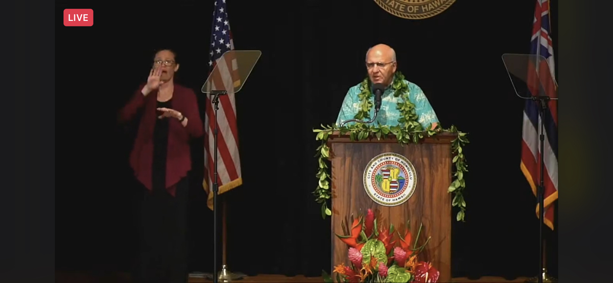 6 Takeaways from Honolulu Mayor Rick Blangiardi's First Major Speech - Vimarsana News