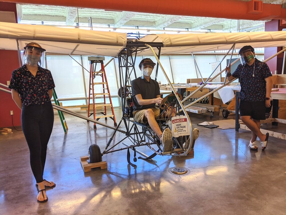 Iolani School E Hawk Plane Project