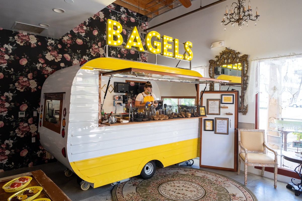 Montrealstyle Bagels with Super Local Toppings Roll Up in Kailua