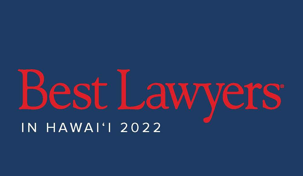 Honoulu Magazine 2022 Best Lawyers Logo