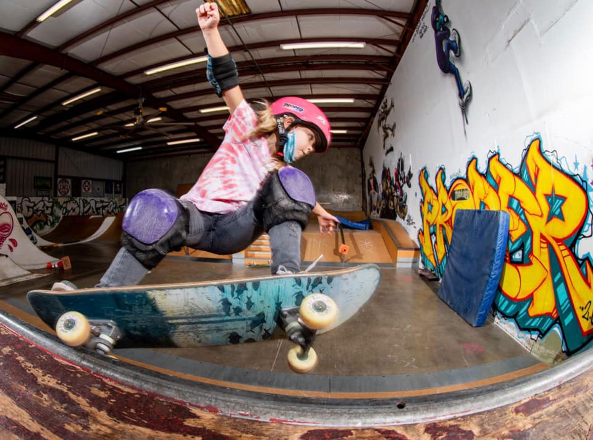 Girl Skateboarding Photo Proper Rideshop