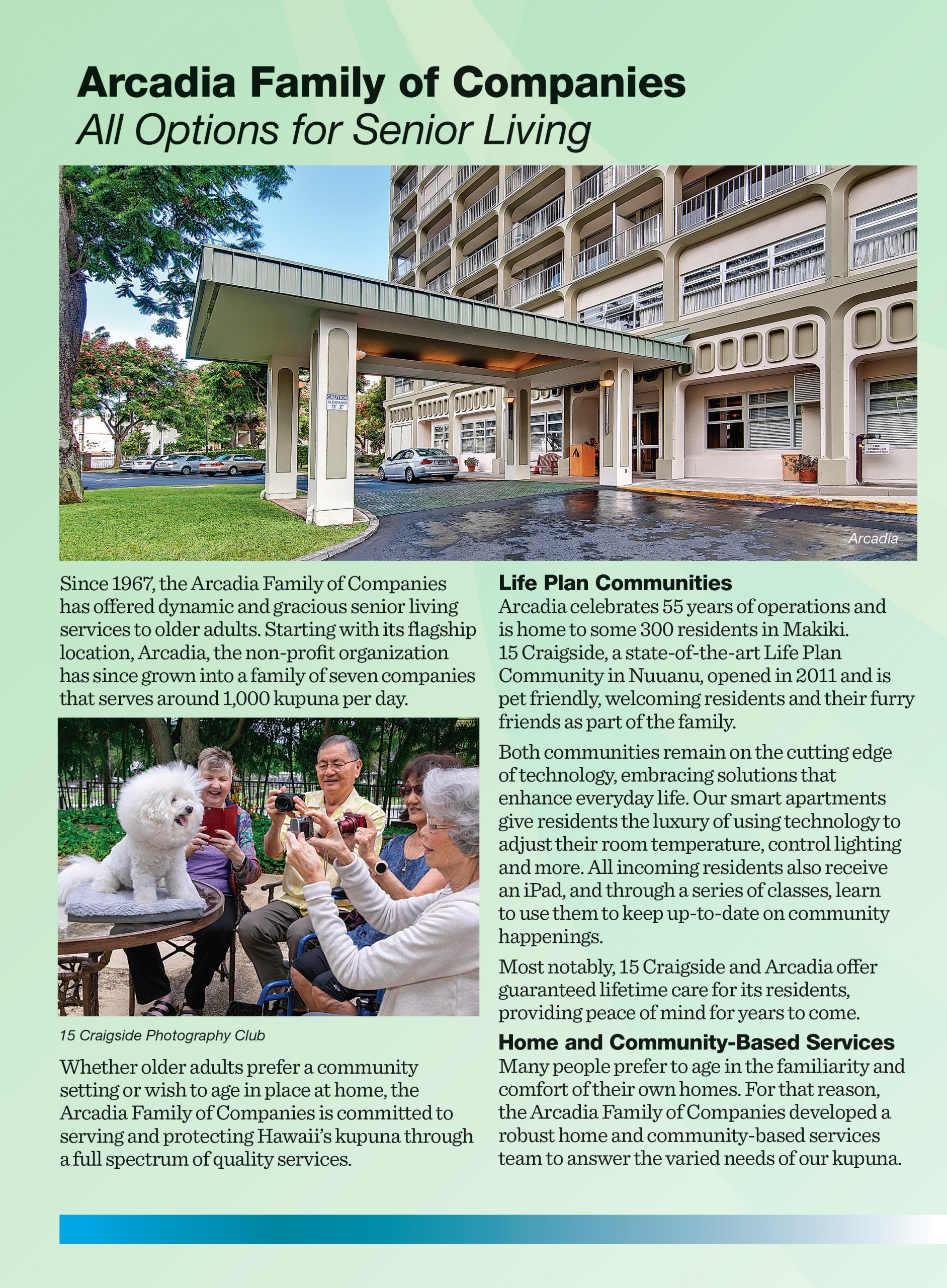 Arcadia Retirement Residence-Nursing Facility