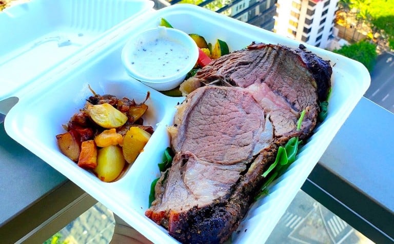 Worth the Splurge: This $24 Prime Rib Plate in Downtown Honolulu
