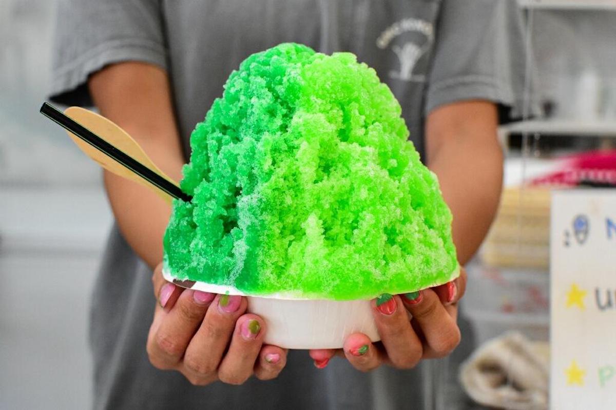 20220317 Your weekend St patricks day Shave ice Shimazu shave ice