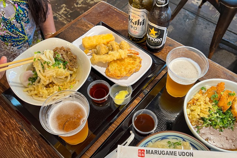 Marugame Udon Downtown Adds Japanese Beer to Its Menu