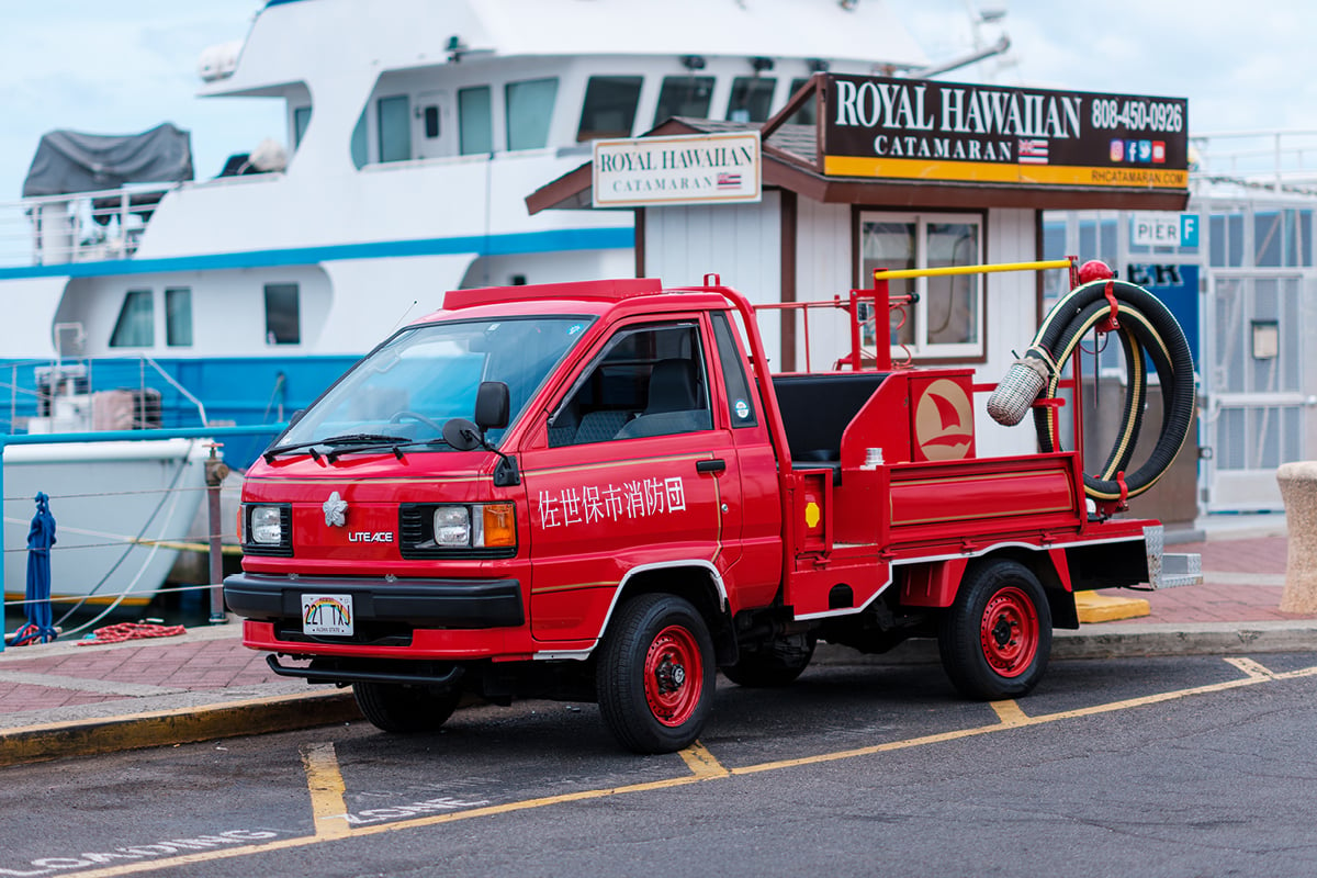 Sassy Mini Cars and Trucks Spotted in Honolulu