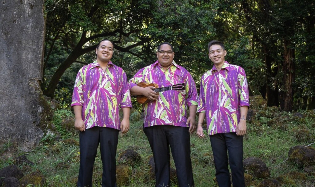 Keauhou trio: pictured: Kahanuola Solatorio, and brothers, Nicholas and Zachary Lum
