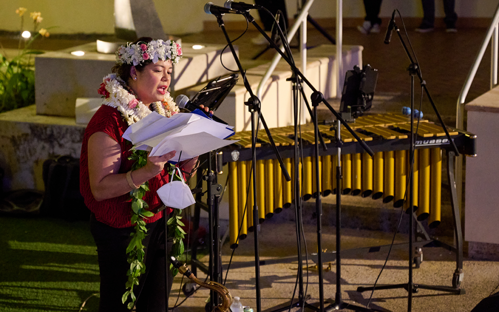 Brandy Nālani McDougall Debuts as the New Hawai’i State Poet Laureate at center stage at Hawai’i State Art Museum