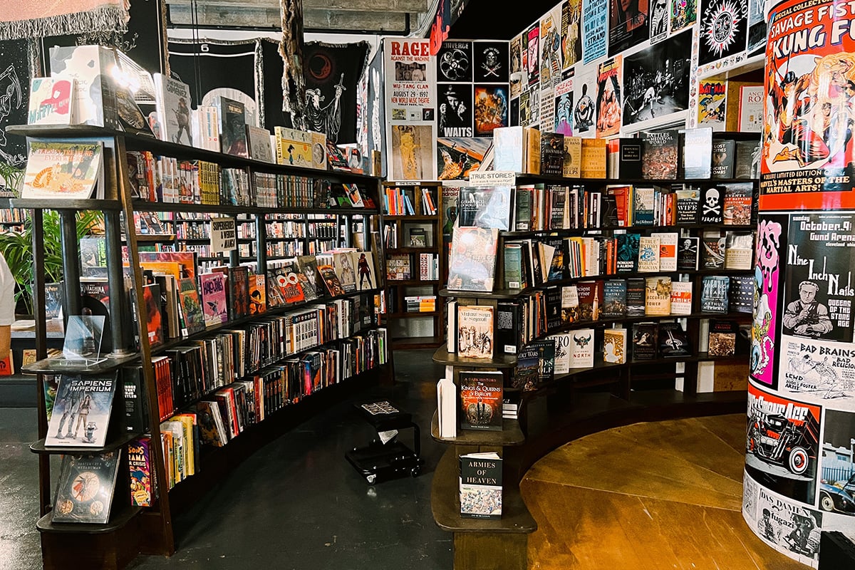 Tattoo Style Book Stack - Books - Tapestry